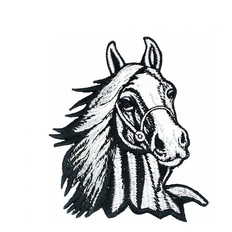 Elegant Horse Patch