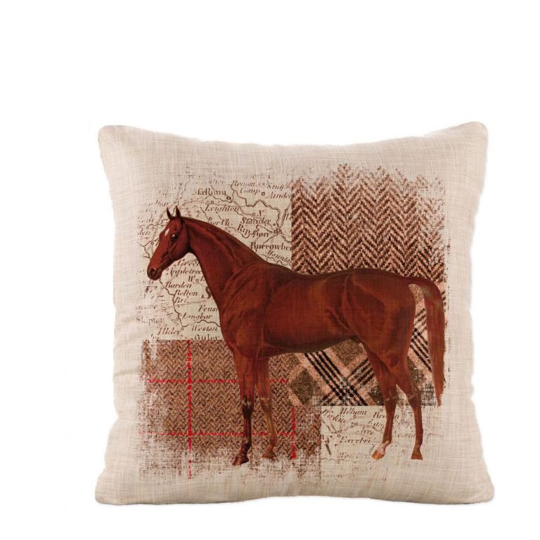 Elegant Horse Poster Pillow
